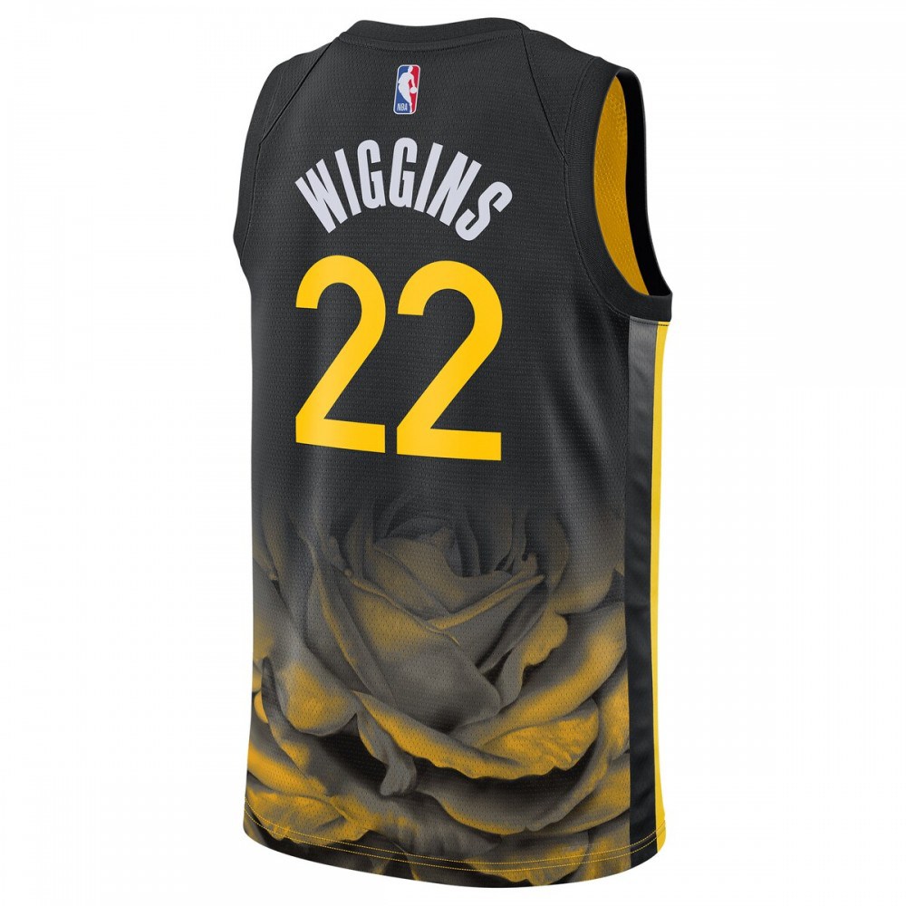 Andrew Wiggins Golden State Warriors Unisex 2022/23 Swingman Jersey - City Edition - Black-Pro Kit Vault | Brand New 26/27 Sports Jerseys